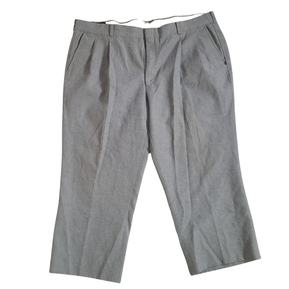 Vintage 80s Botany 500 gray slacks size 42x30 altered